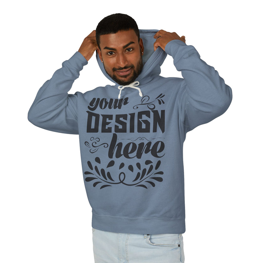 Customizable Comfort Colors 1467 Unisex Lightweight Hooded Sweatshirt