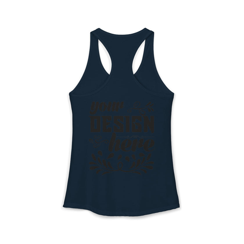 Customizable Next Level 1533 Womens Ideal Racerback Tank
