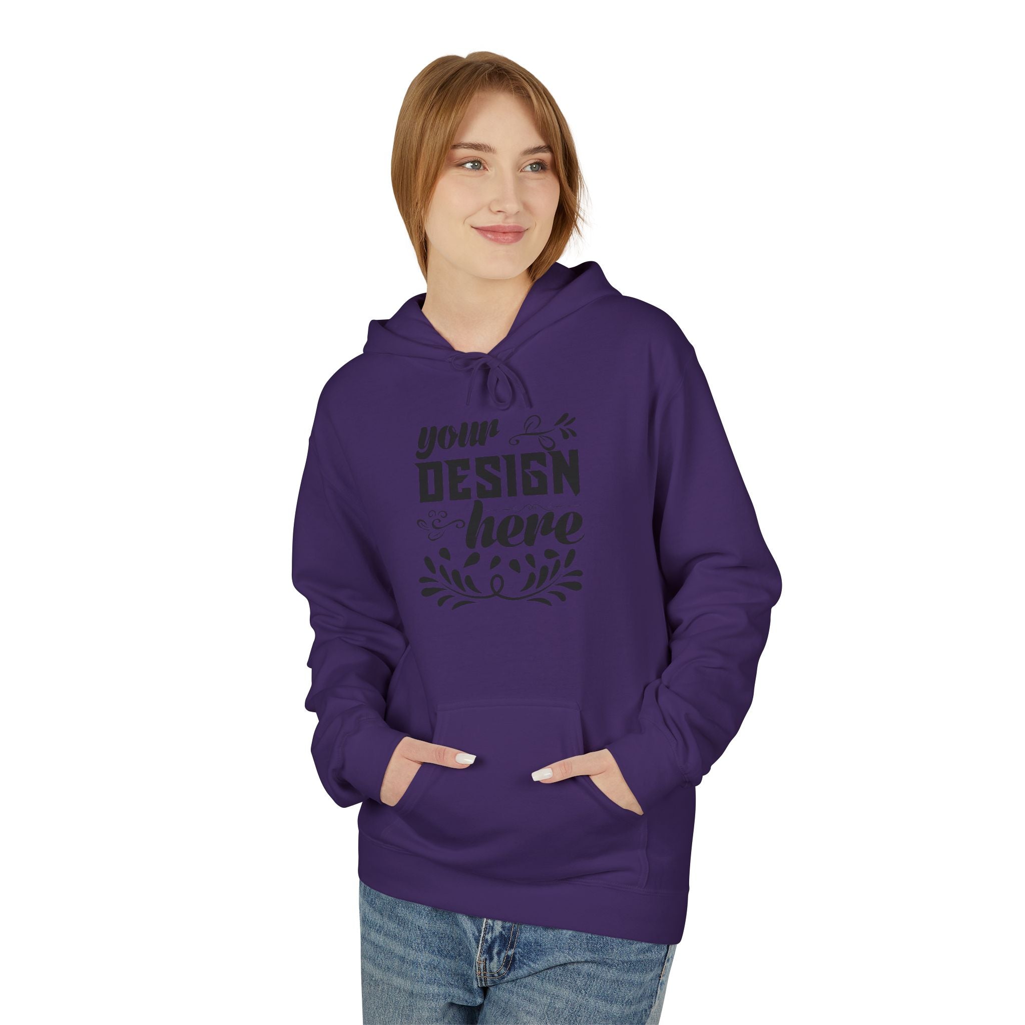 Customizable Gildan SF500 Unisex Midweight Softstyle Fleece Hoodie