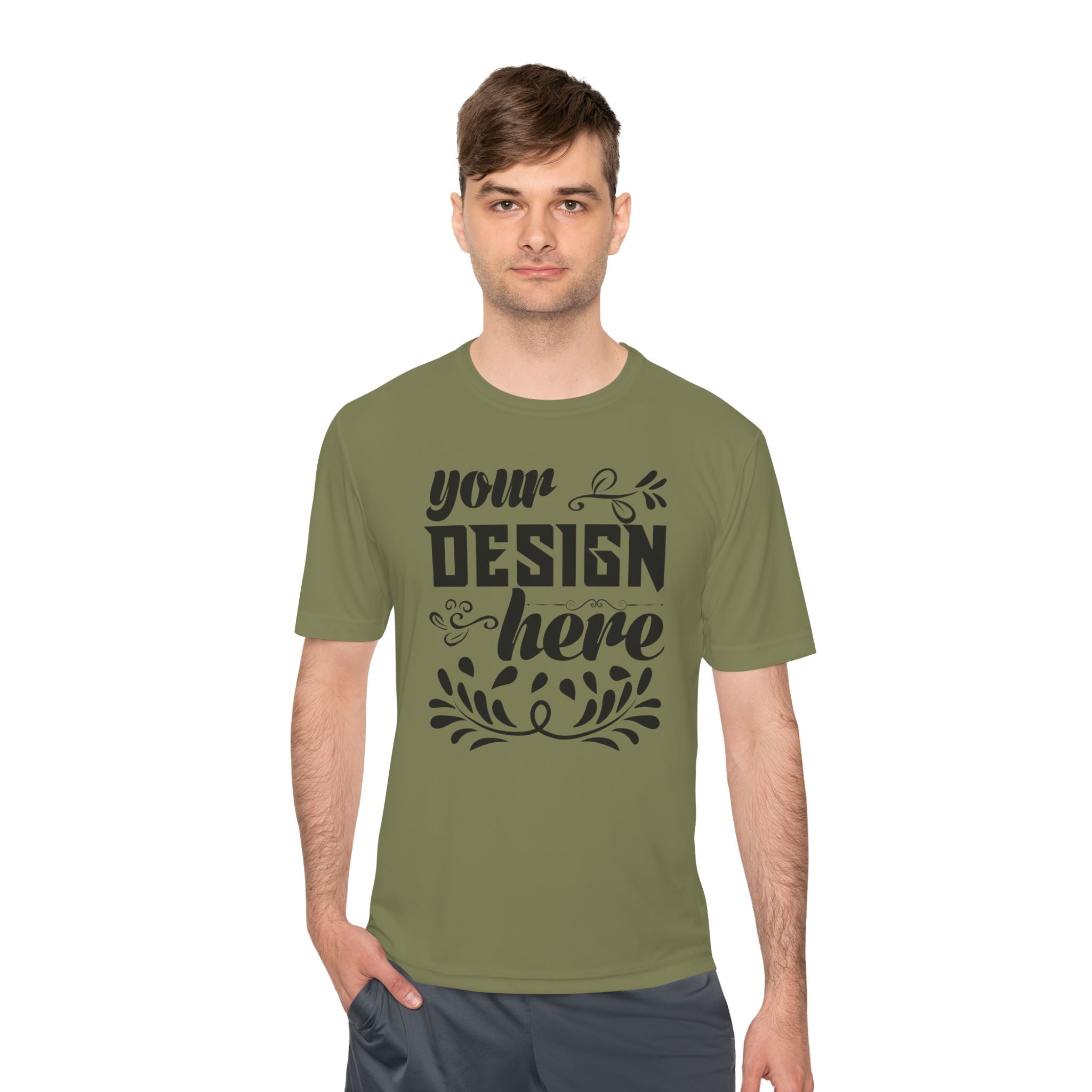 Customizable Sport Tek ST350 Unisex Moisture Wicking Tee Regular Fit