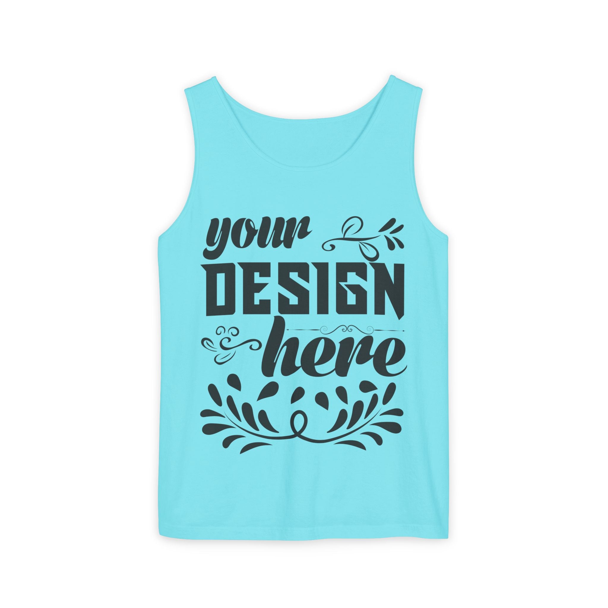 Customizable  Comfort Colors 9360  Unisex Garment Dyed Tank Top