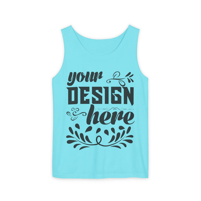 Customizable  Comfort Colors 9360  Unisex Garment Dyed Tank Top