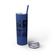 Customizable Maars 20oz Skinny Tumbler with Straw Stainless Steel