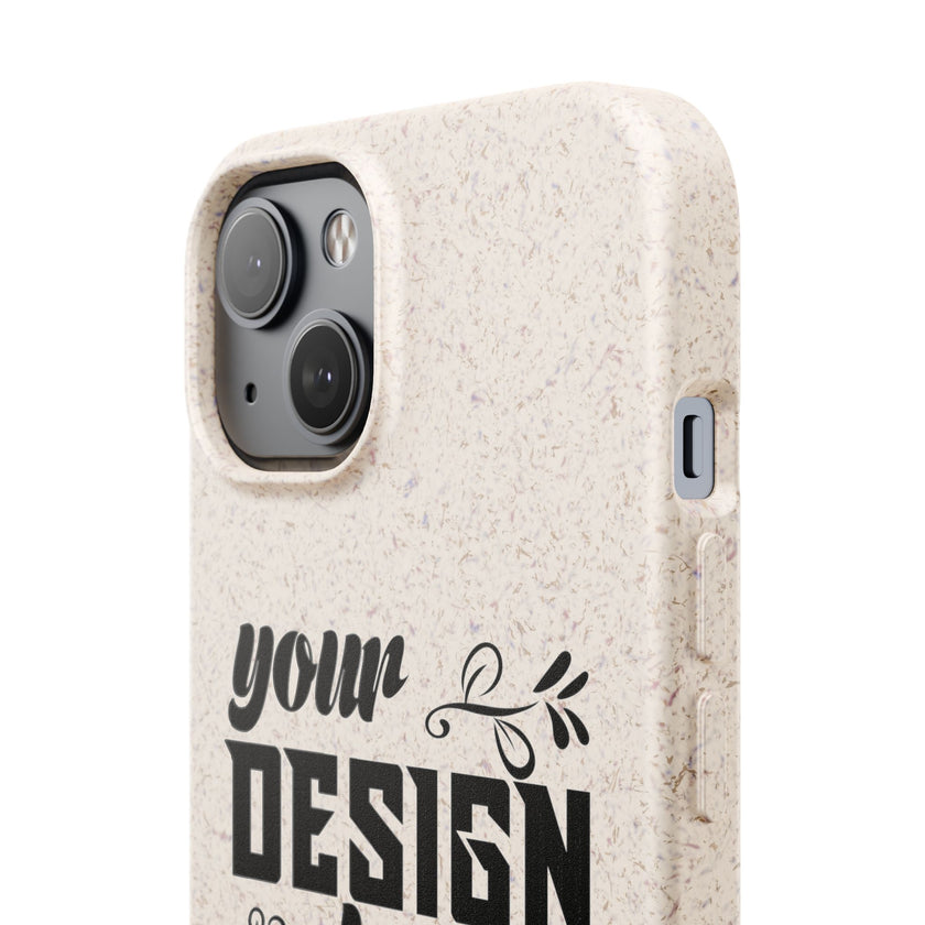 Customizable Biodegradable Phone Case Matte Finish Wireless Charging