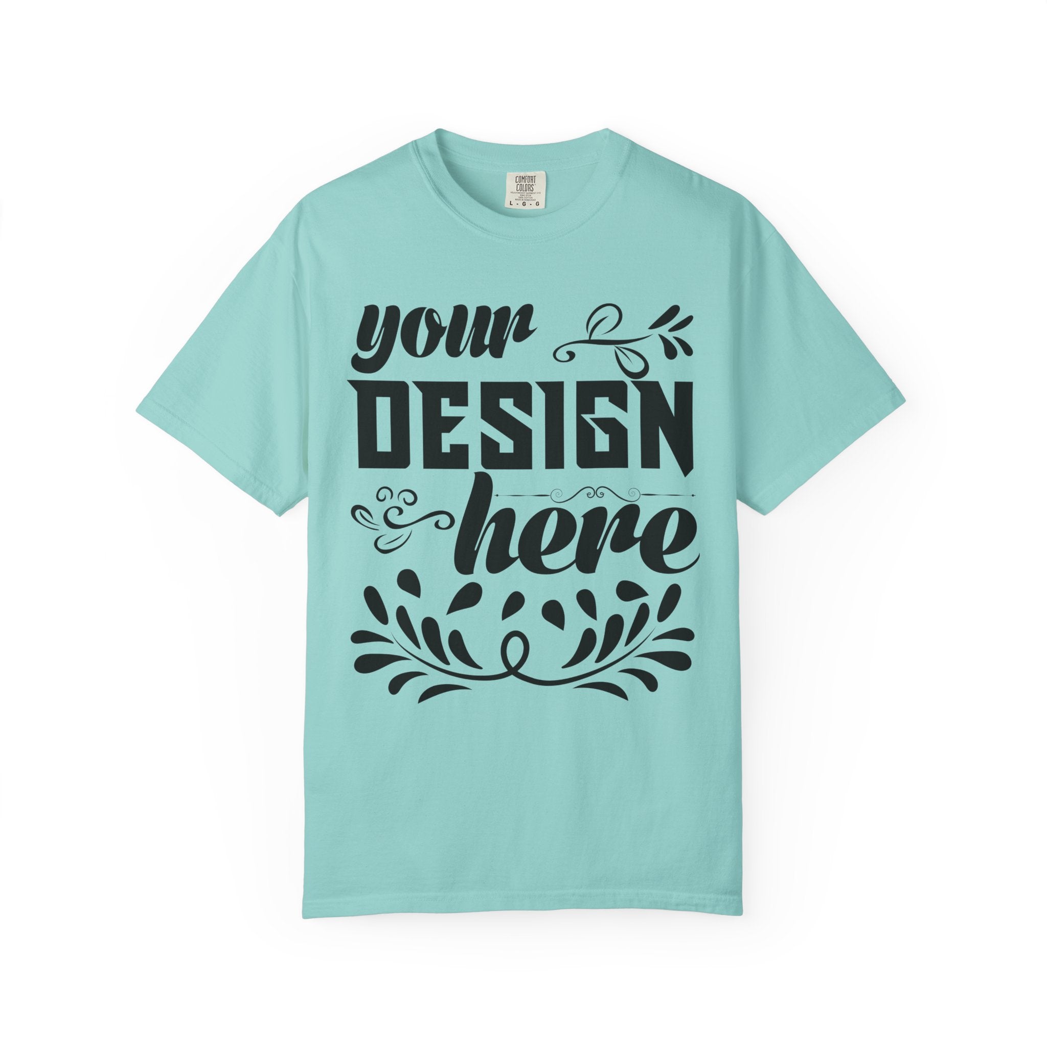 Customizable Comfort Colors 1717 Unisex Garment-Dyed T-Shirt