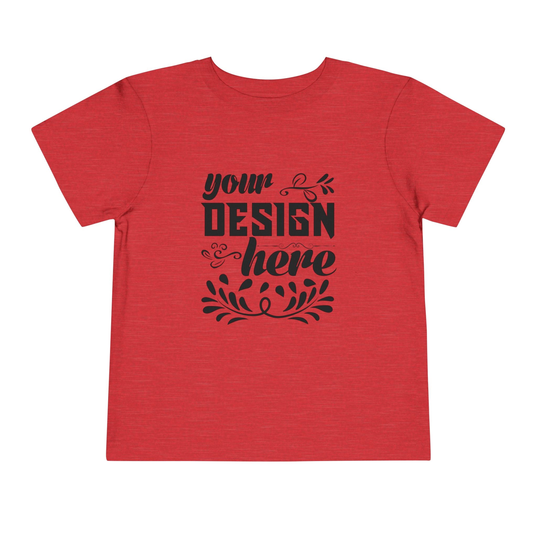 Customizable Bella+Canvas 3001T Toddler Short Sleeve T-Shirt Jersey