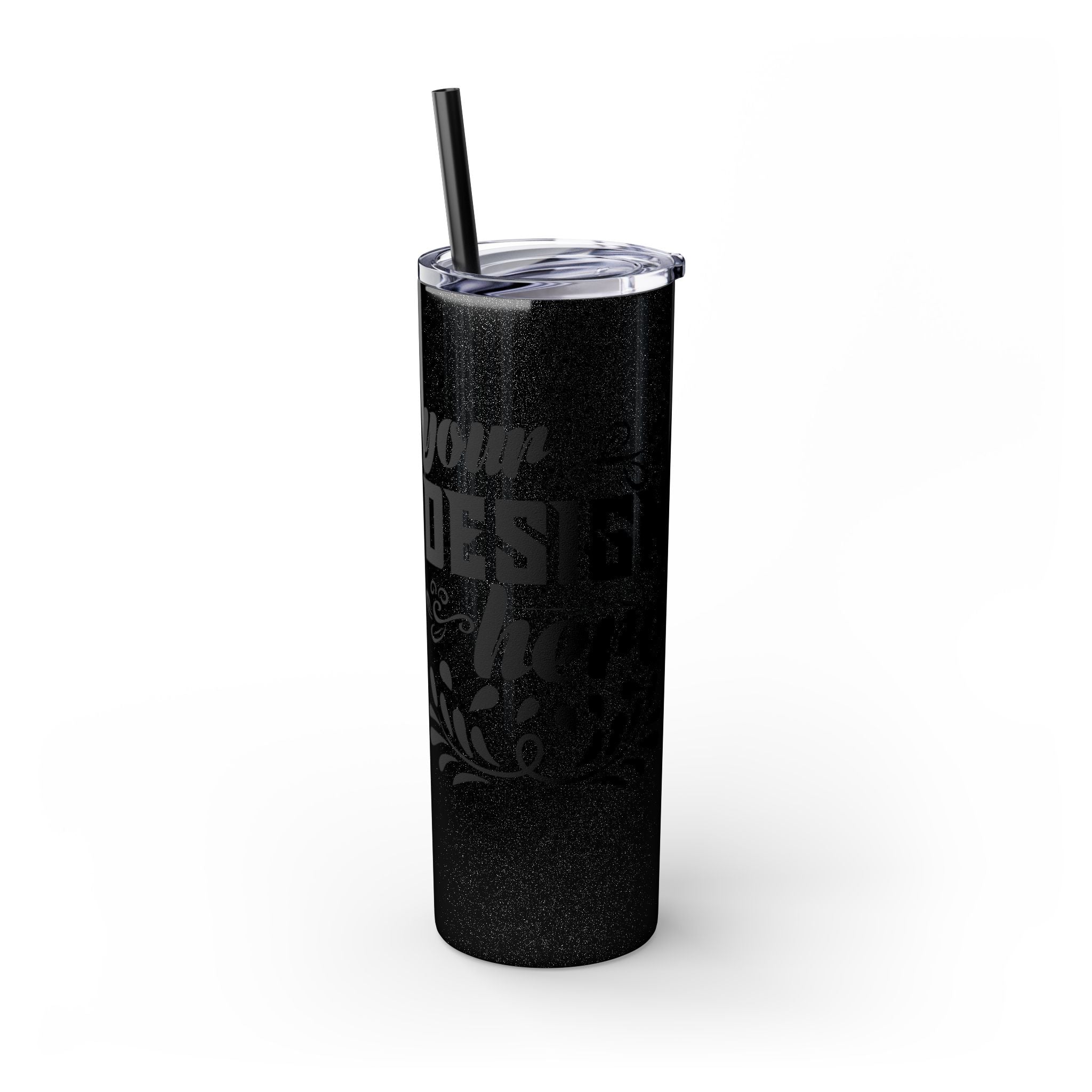 Customizable Maars 20oz Skinny Tumbler with Straw Stainless Steel
