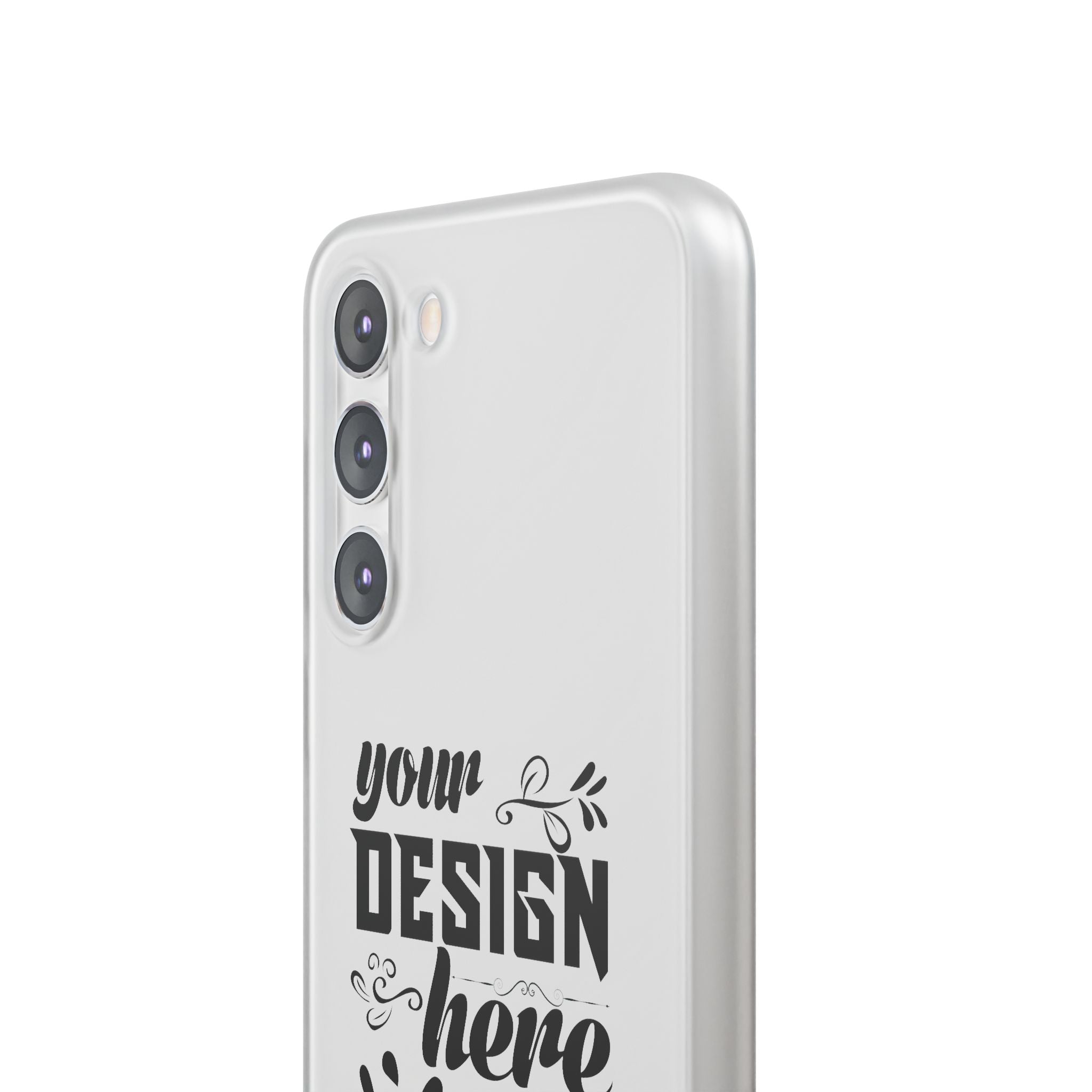 Customizable Flexi TPU Phone Case Slim Matte Protective Cover