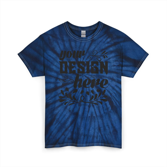 Customizable Gildan 5000 Unisex Tie Dye Cotton T-Shirt Made in US