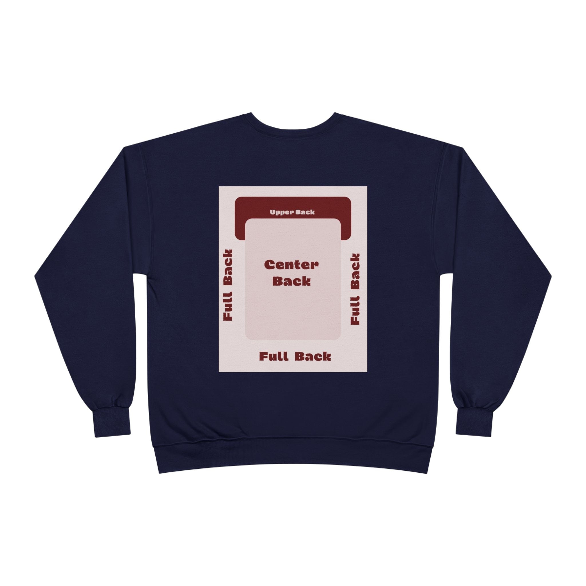 Customizable Unisex Hanes P160 EcoSmart  Crewneck Sweatshirt