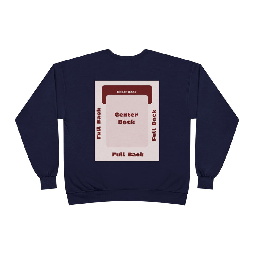 Customizable Unisex Hanes P160 EcoSmart  Crewneck Sweatshirt