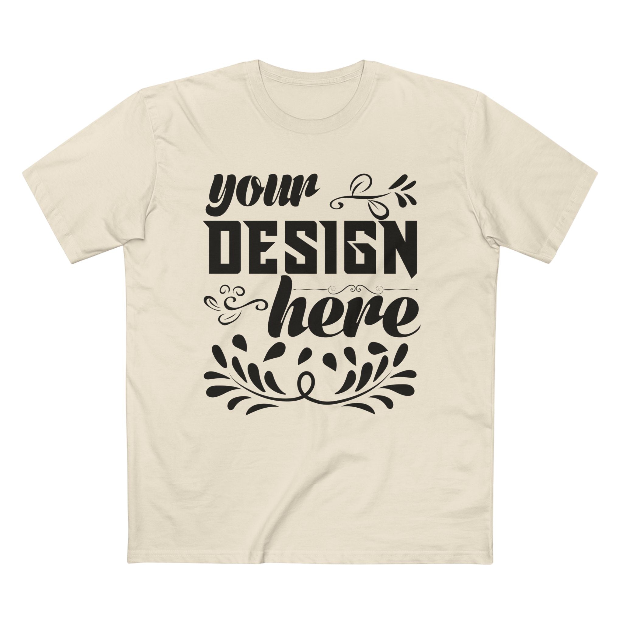 Customizable AS Colour 5001 Adult Unisex Staple Crew Neck Short Sleeve T-Shirt