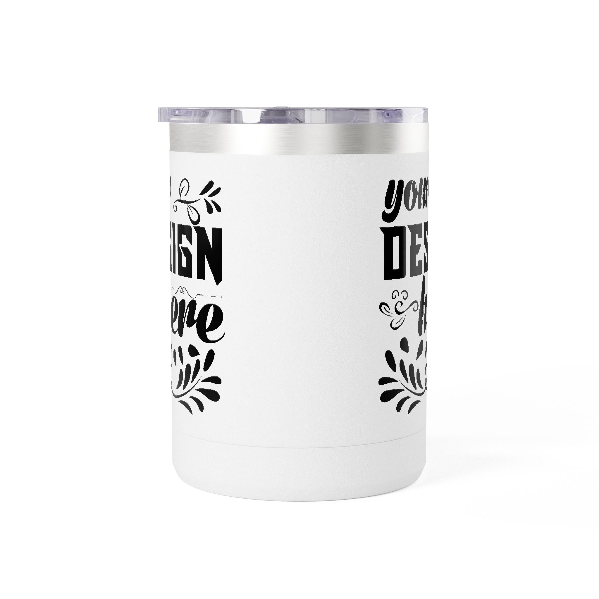 Customizable Polar Camel 15oz Stainless Steel Coffee Mug Tumbler Lid