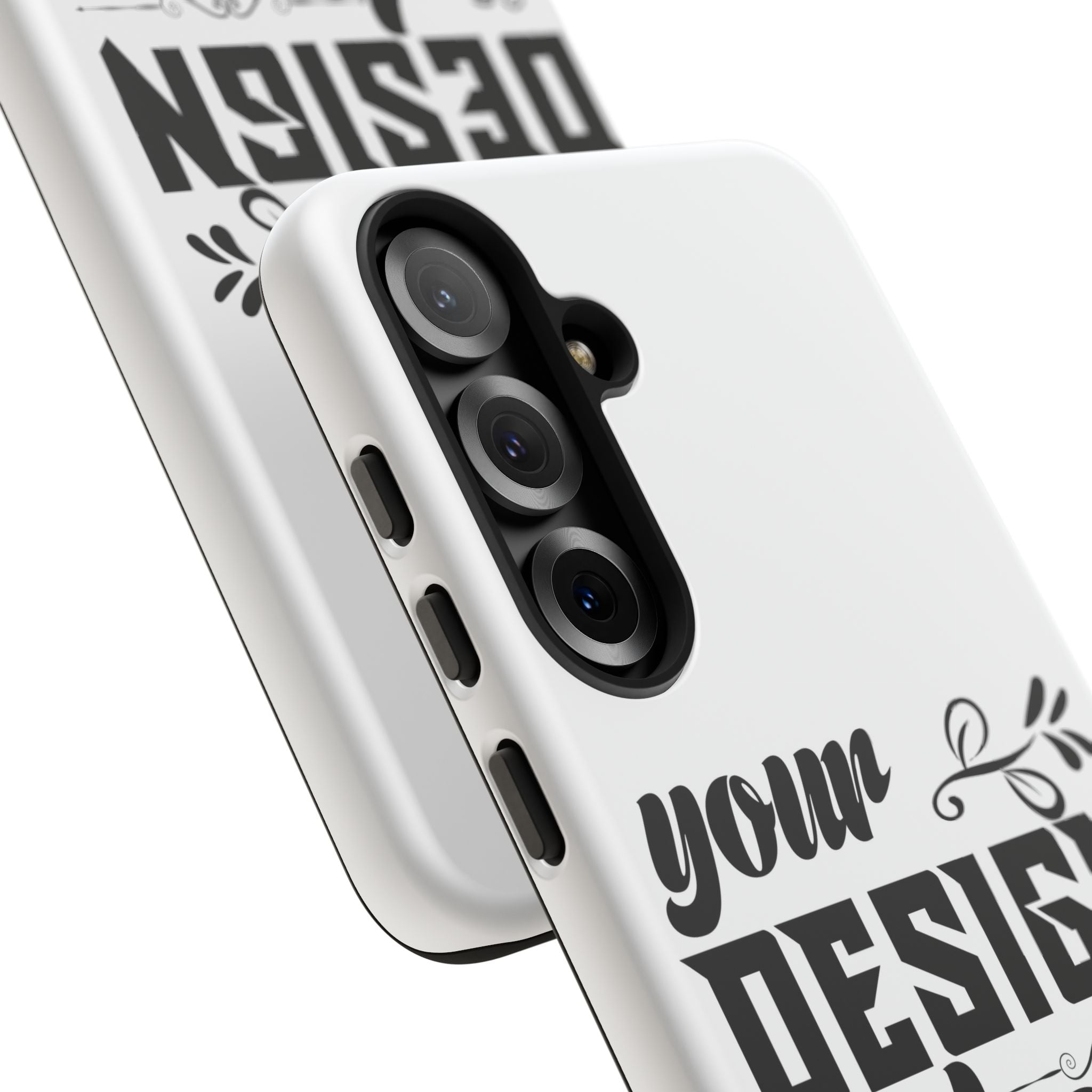 Customizable Tough Dual Layer Phone Case Polycarbonate TPU Liner Protective