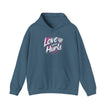Gildan 18500 Unisex  Hooded Sweatshirt | Love Never Hurts Graphic Print