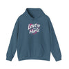 Gildan 18500 Unisex  Hooded Sweatshirt | Love Never Hurts Graphic Print