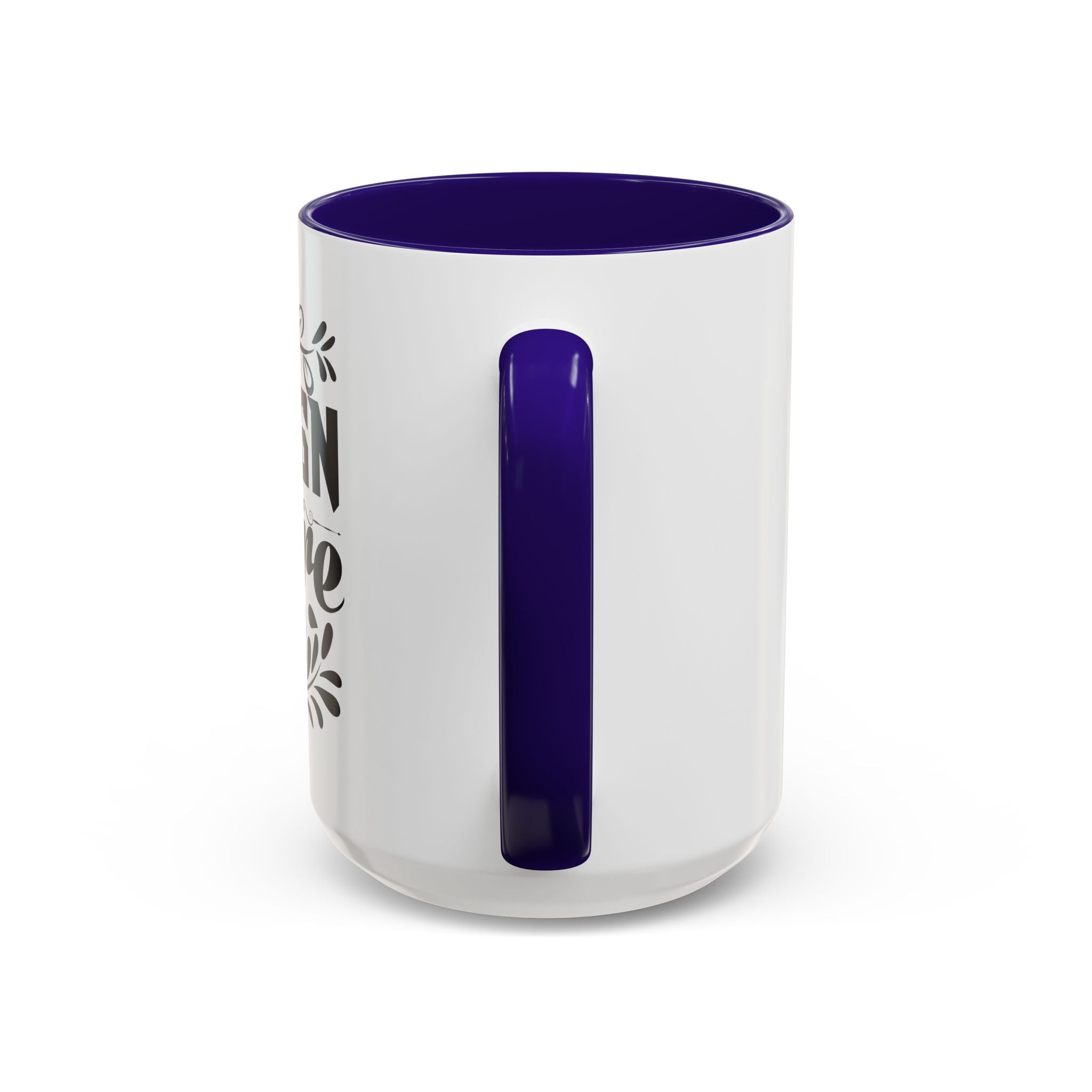 Customizable Glossy Ceramic Accent Mug 11oz and 15oz