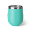 Customizable 12oz Copper Vacuum Insulated Cup with Push On Lid BPA Free