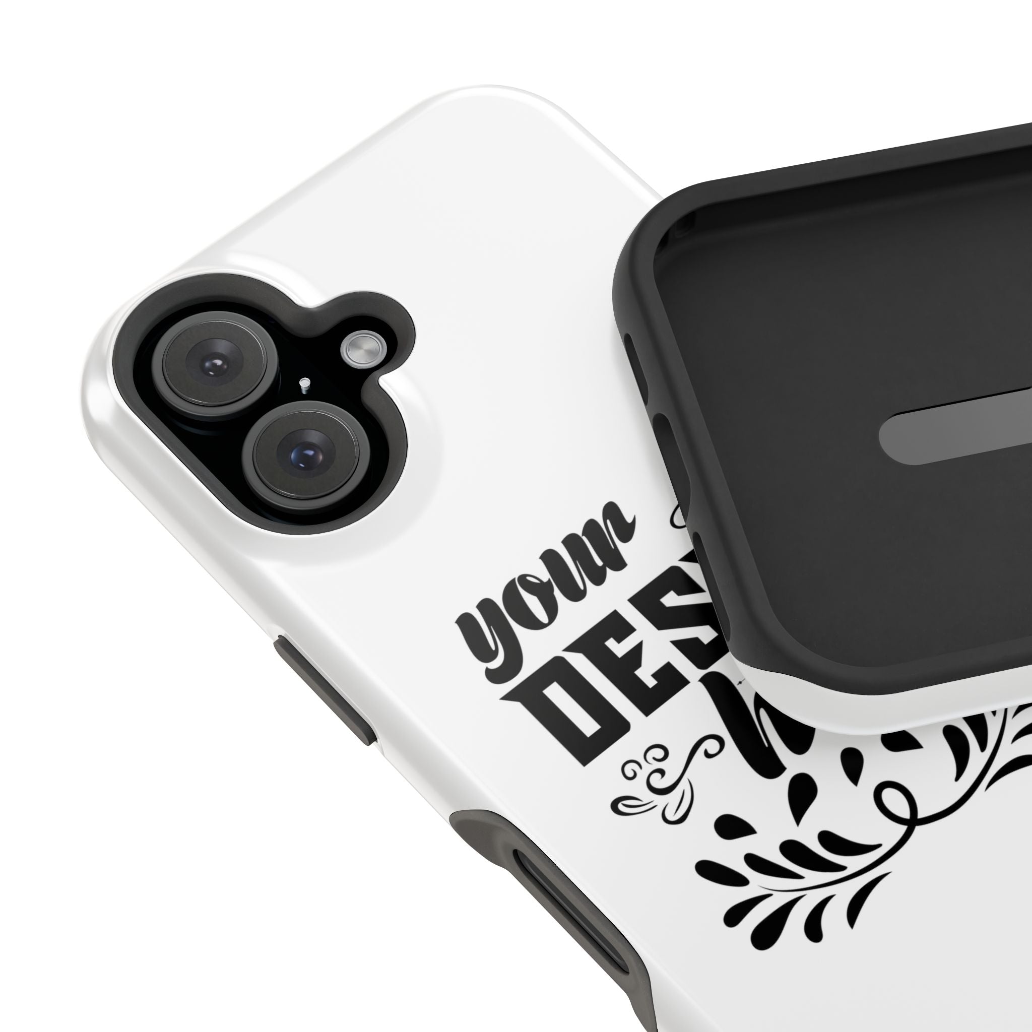 Customizable Impact Resistant Phone Case Dual Layer With Matte Or Glossy