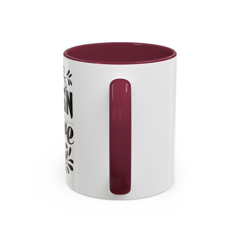 Customizable Glossy Ceramic Accent Mug 11oz and 15oz