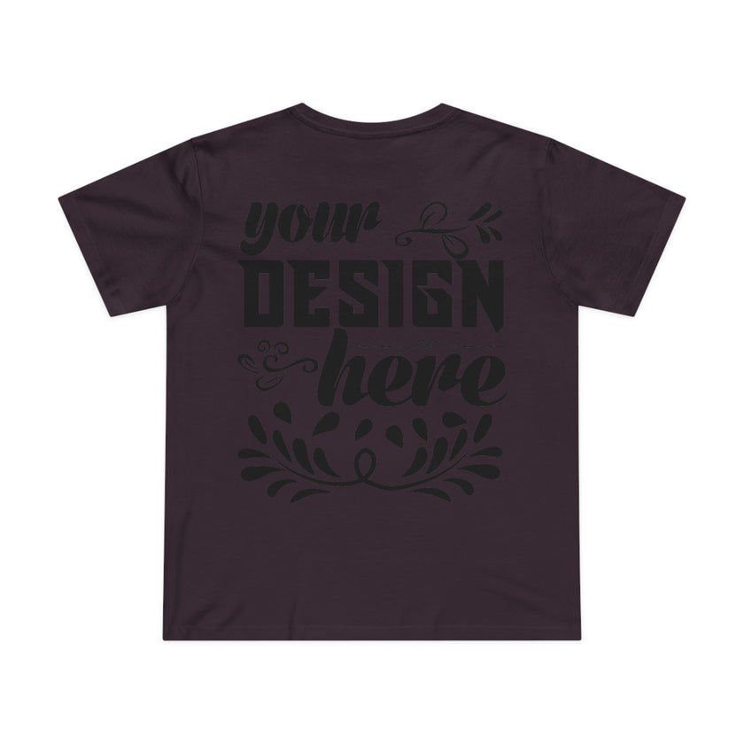 Customizable AS Colour 4001 Womens Maple Cotton T-Shirt