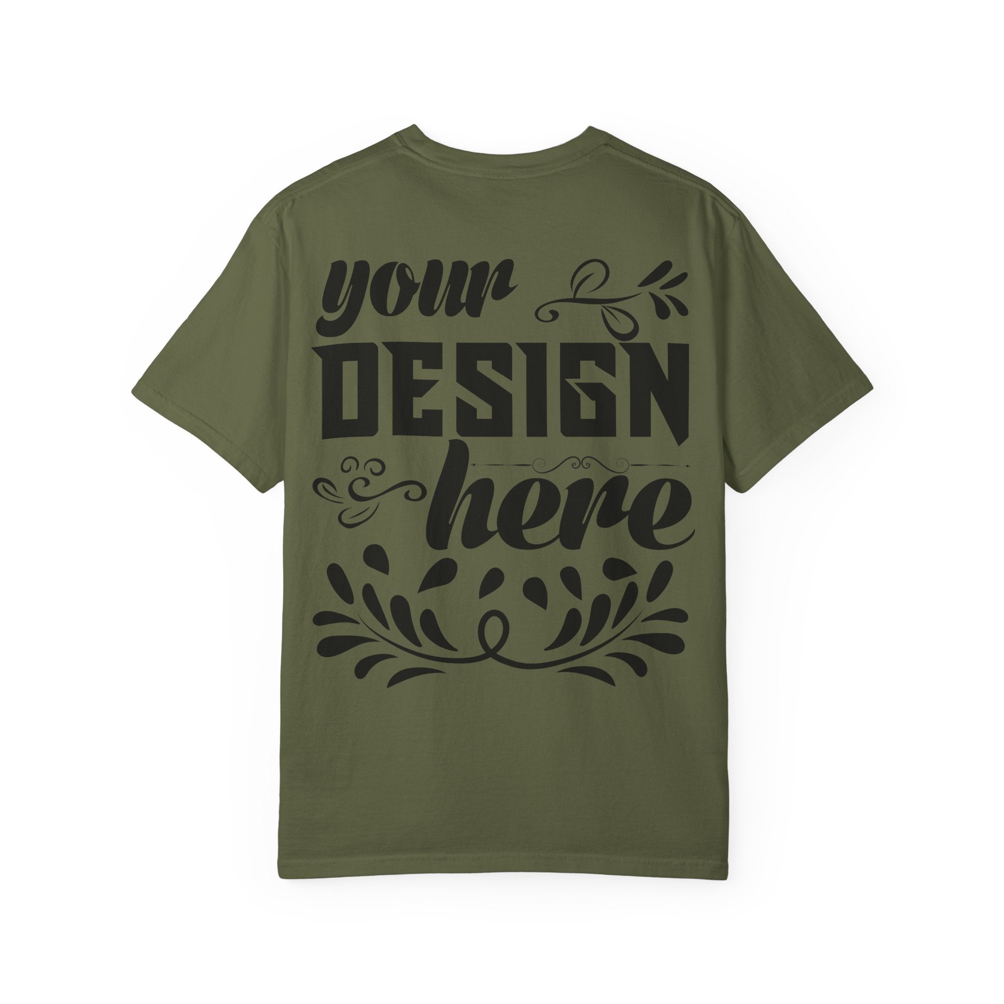 Customizable Comfort Colors 1717 Unisex Garment-Dyed T-Shirt