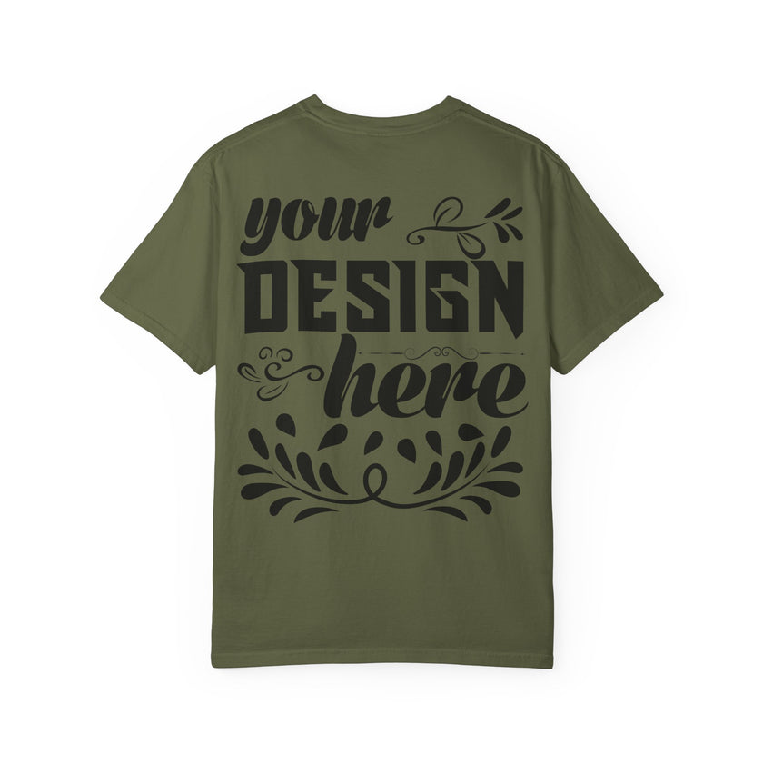 Customizable Comfort Colors 1717 Unisex Garment-Dyed T-Shirt