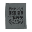 Customizable Velveteen Plush 300gsm Blanket One Sided Print 3 Sizes