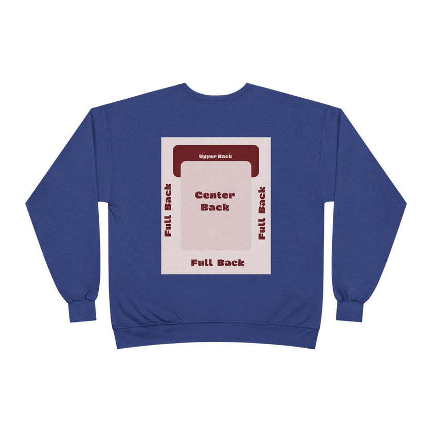 Customizable Unisex Hanes P160 EcoSmart  Crewneck Sweatshirt