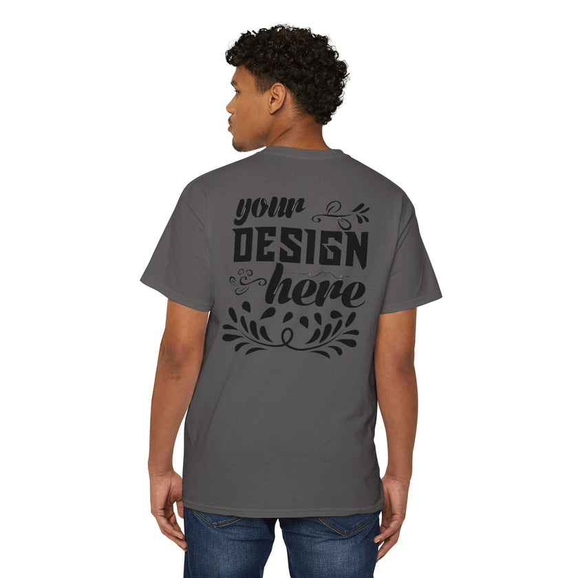 Customizable Gildan 5300 Unisex Heavy Cotton Pocket T-Shirt