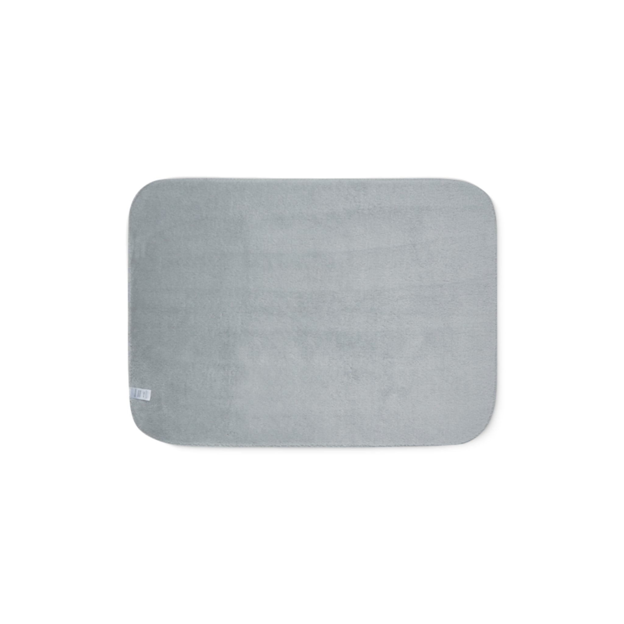 Customizable Sherpa Photo Blanket Two Color Options Grey or Beige