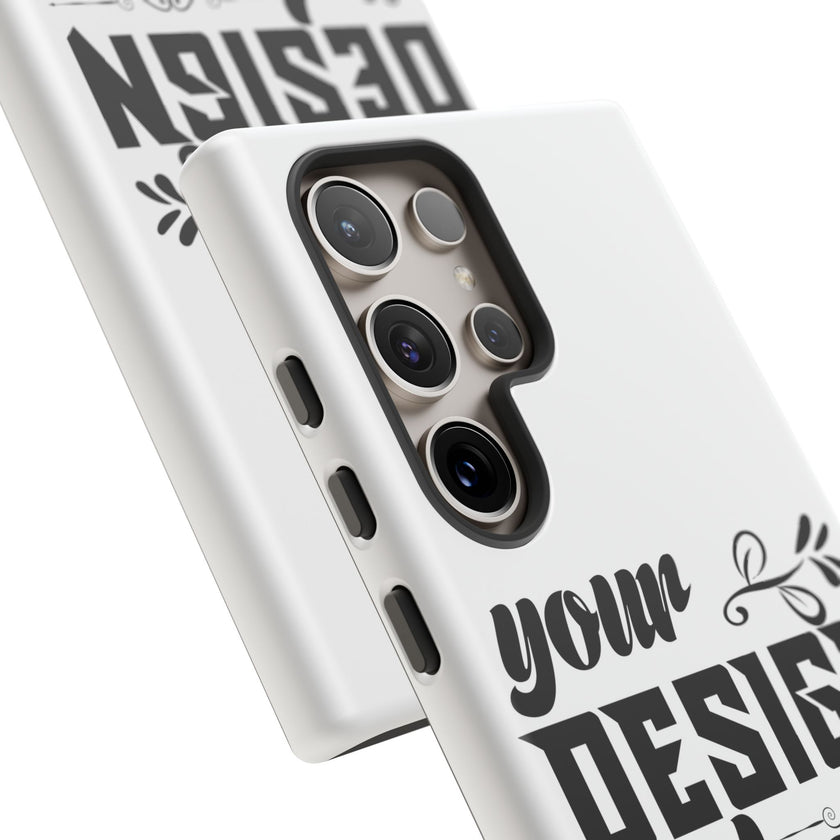 Customizable Tough Dual Layer Phone Case Polycarbonate TPU Liner Protective