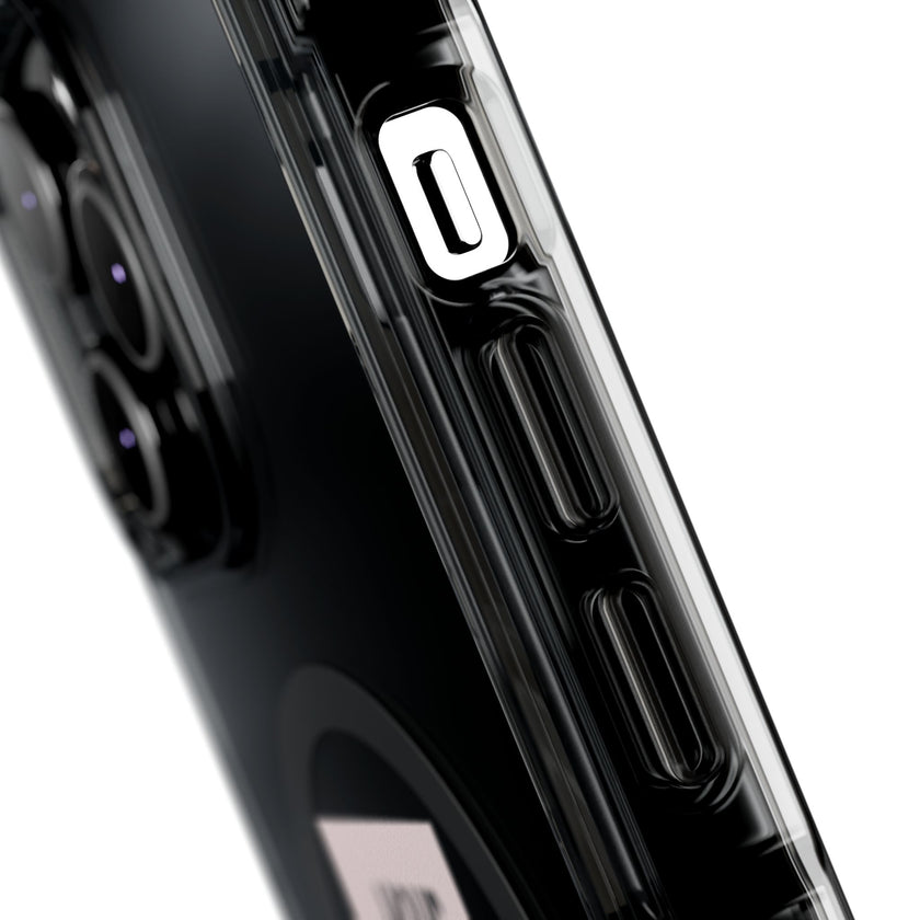 Customizable Magnetic Clear Impact Case With Air Cushioned Bumper Corners