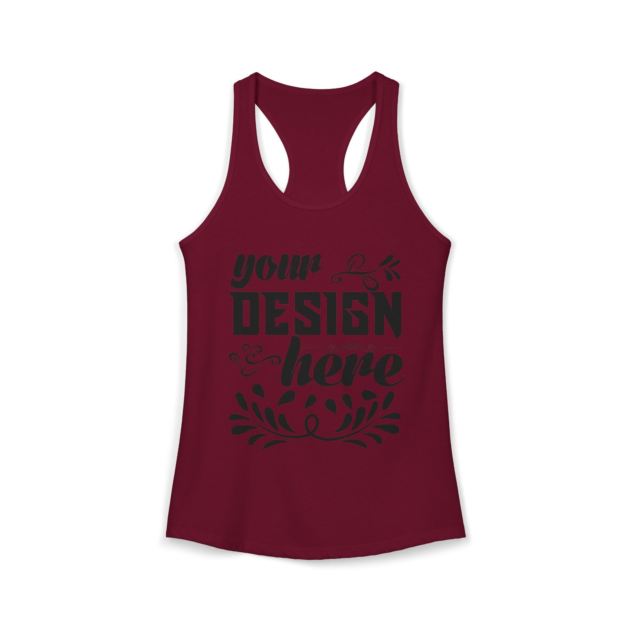 Customizable Next Level 1533 Womens Ideal Racerback Tank