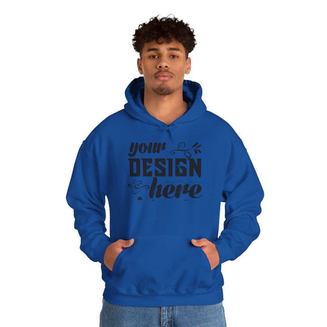 Customizable Gildan 18500 Unisex Heavy Blend Hooded Sweatshirt