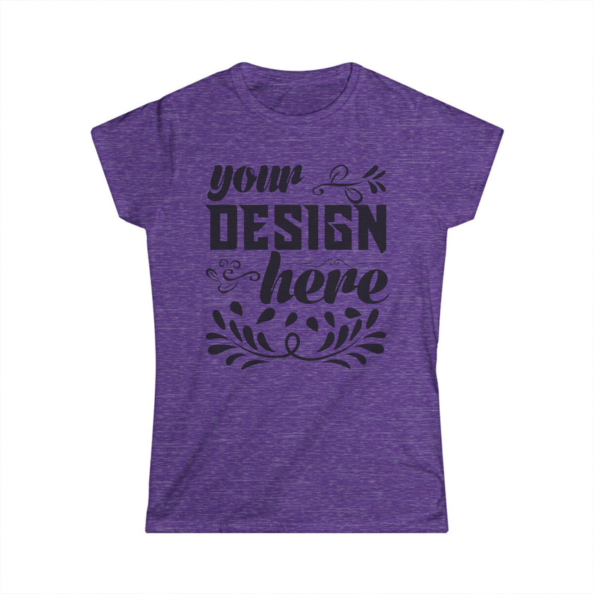 Customizable Gildan 64000L Womens Softstyle Short Sleeve T-Shirt