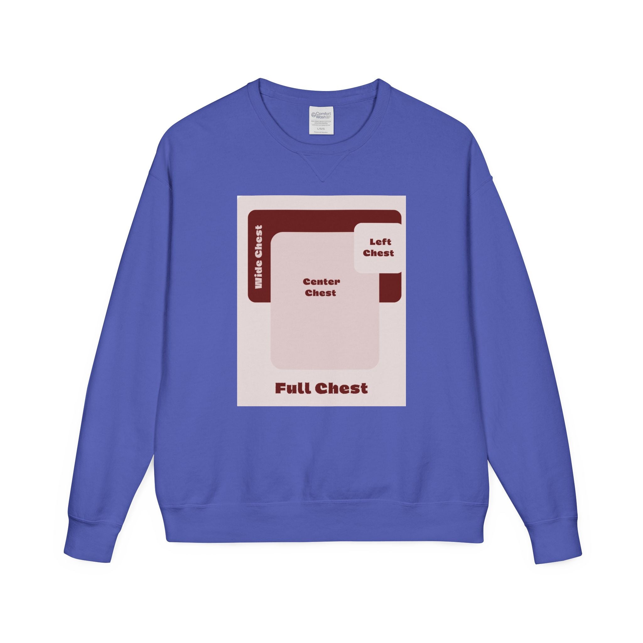 Customizable Hanes GDH400 Unisex Garment Dyed Crewneck Sweatshirt