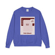 Customizable Hanes GDH400 Unisex Garment Dyed Crewneck Sweatshirt