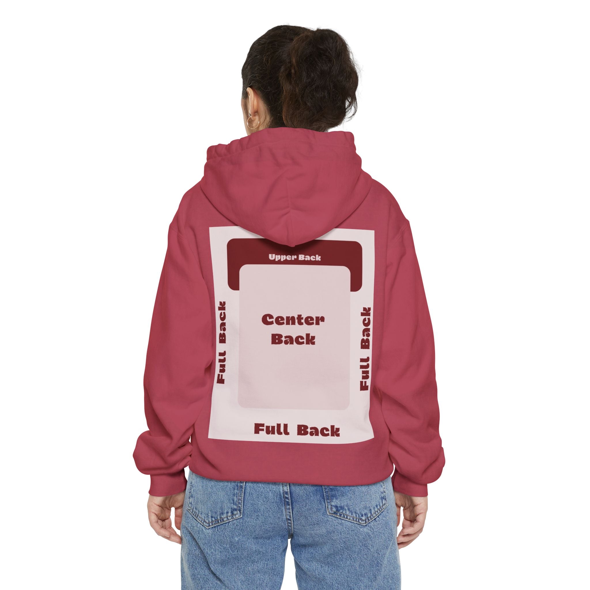 Customizable Comfort Colors 1567 Unisex Garment Dyed Fleece Hoodie