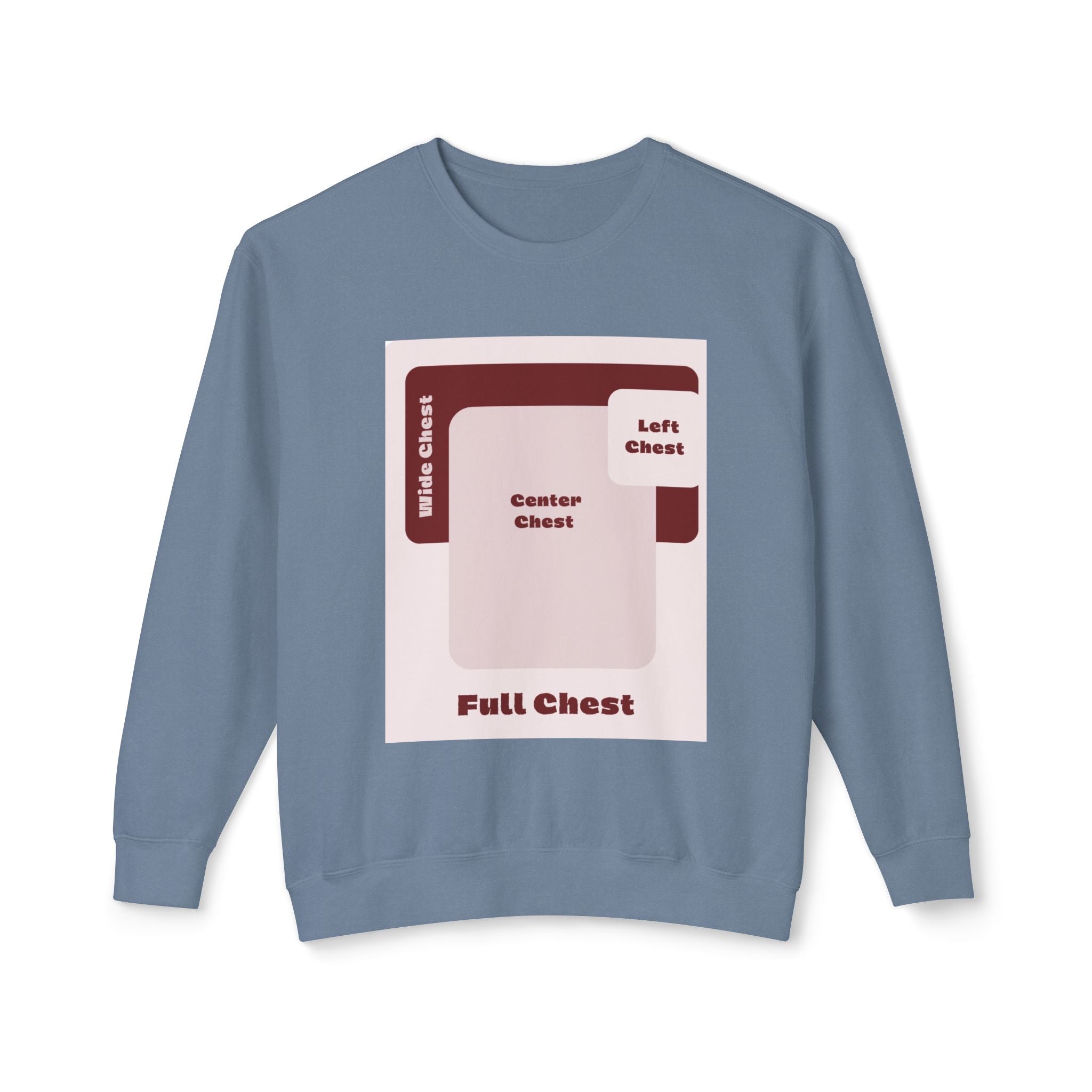 Customizable Comfort Colors 1466 Unisex Lightweight Crewneck DTG Design