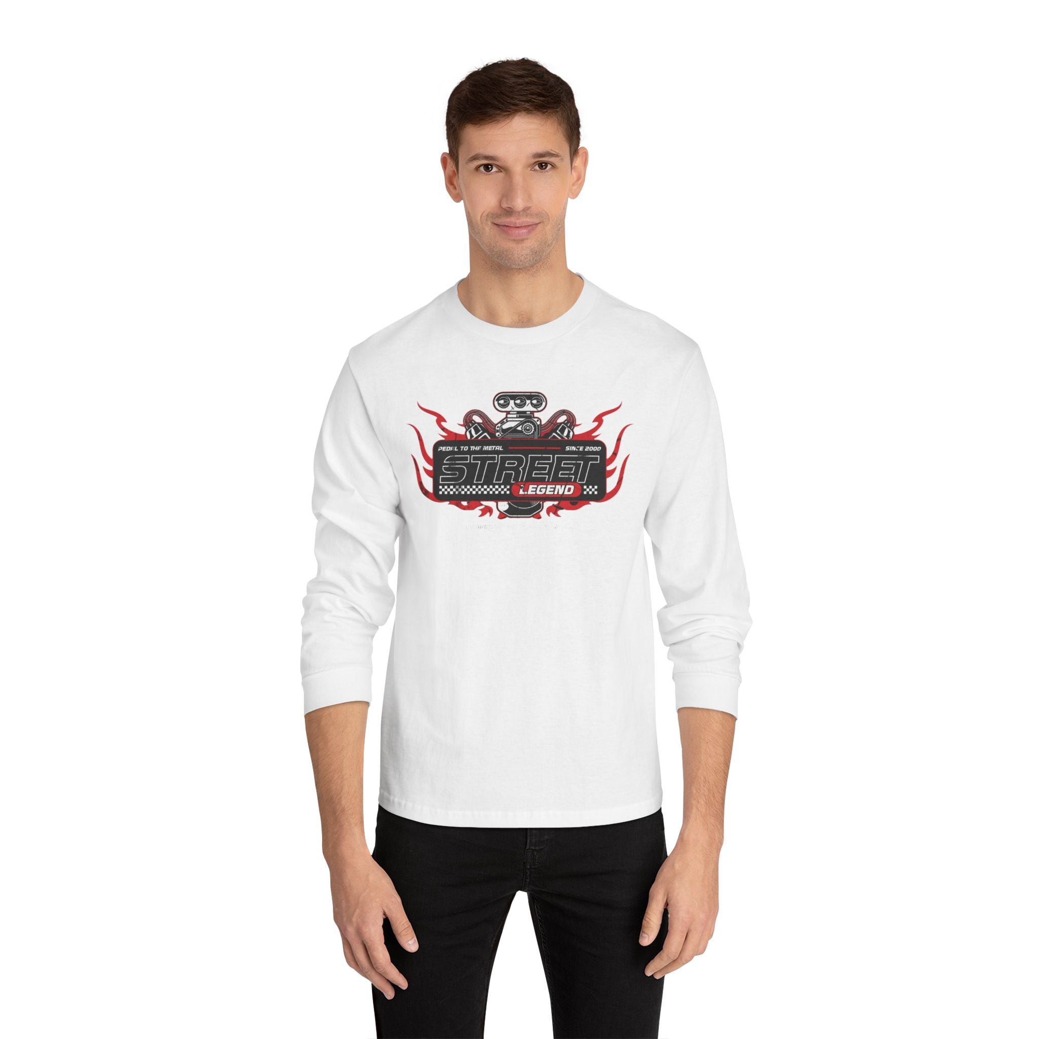 American Apparel 1304 Unisex Long Sleeve T-Shirt 