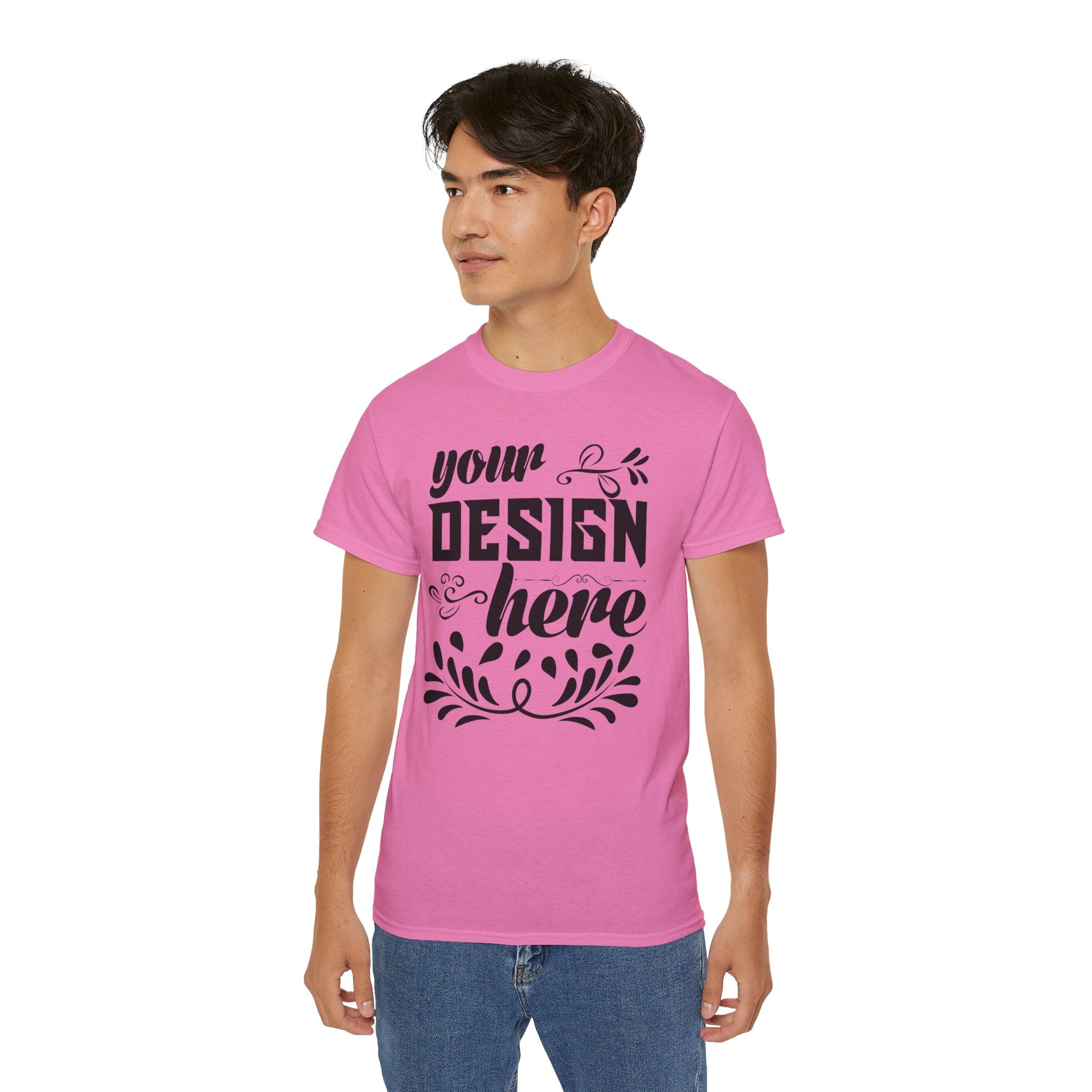 Customizable Gildan 2000 Unisex Ultra Cotton Crew Neck T-Shirt