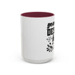 Customizable Glossy Ceramic Accent Mug 11oz and 15oz