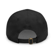 Customizable ValuCap VC300A Dad Hat with Faux Leather Patch Rectangle