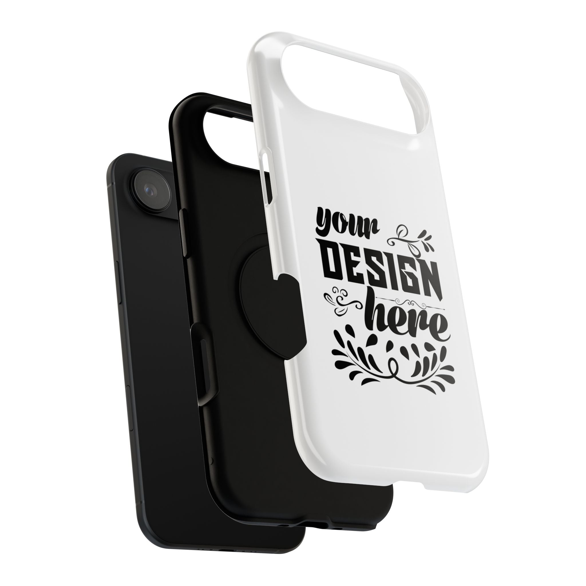 Customizable Impact Resistant Phone Case Dual Layer With Matte Or Glossy