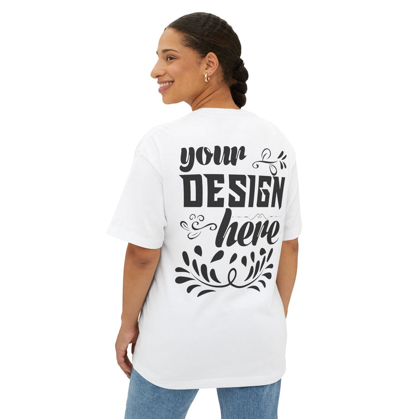 Customizable Bella+Canvas 3010 Unisex Oversized Boxy Tee Cotton