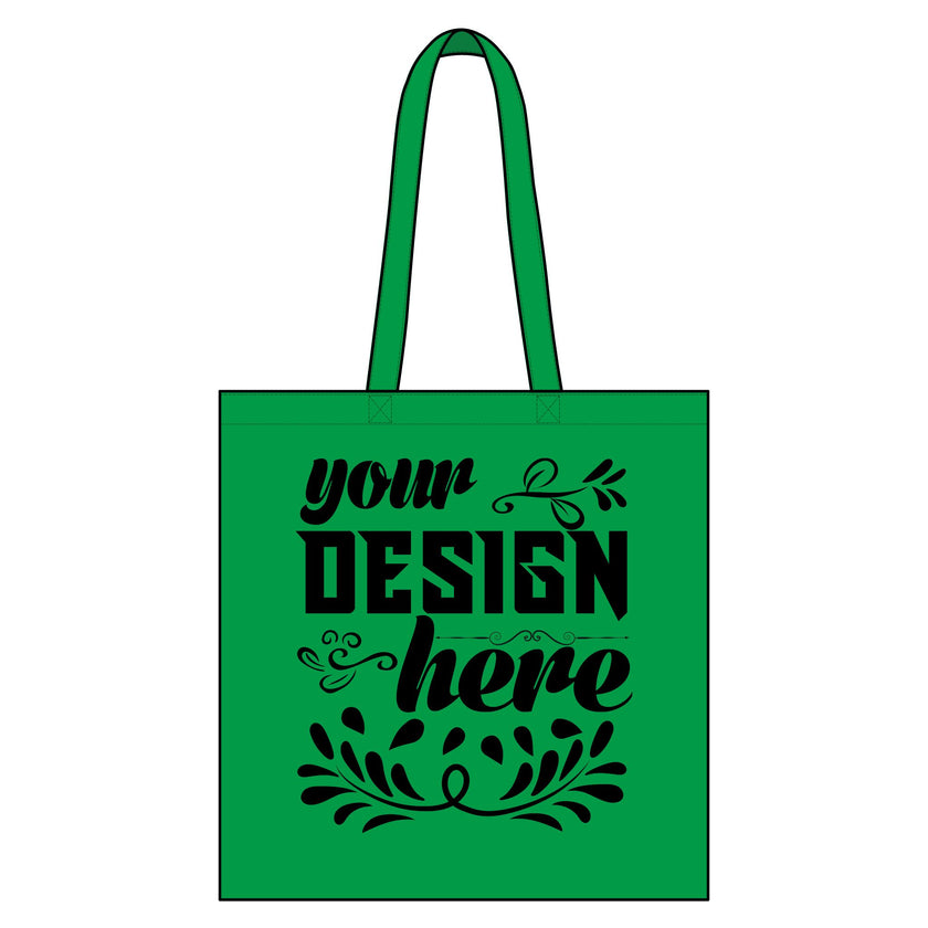 Customizable BAGedge BE055 Organic Cotton Canvas Grocery Tote Shoulder Straps