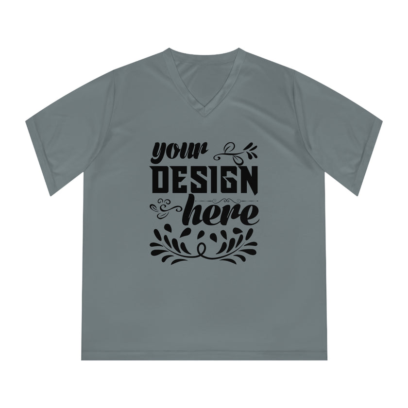 Customizable Team 365 TT11W Womens Performance V Neck T Shirt