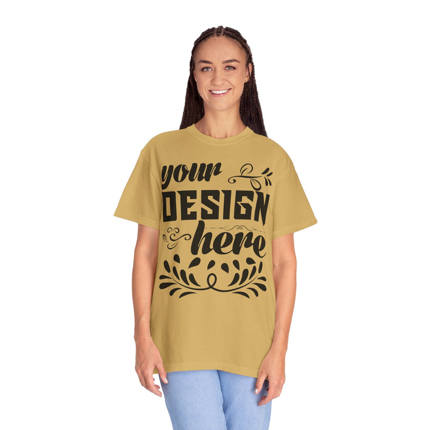 Customizable Comfort Colors 1717 Unisex Garment-Dyed T-Shirt