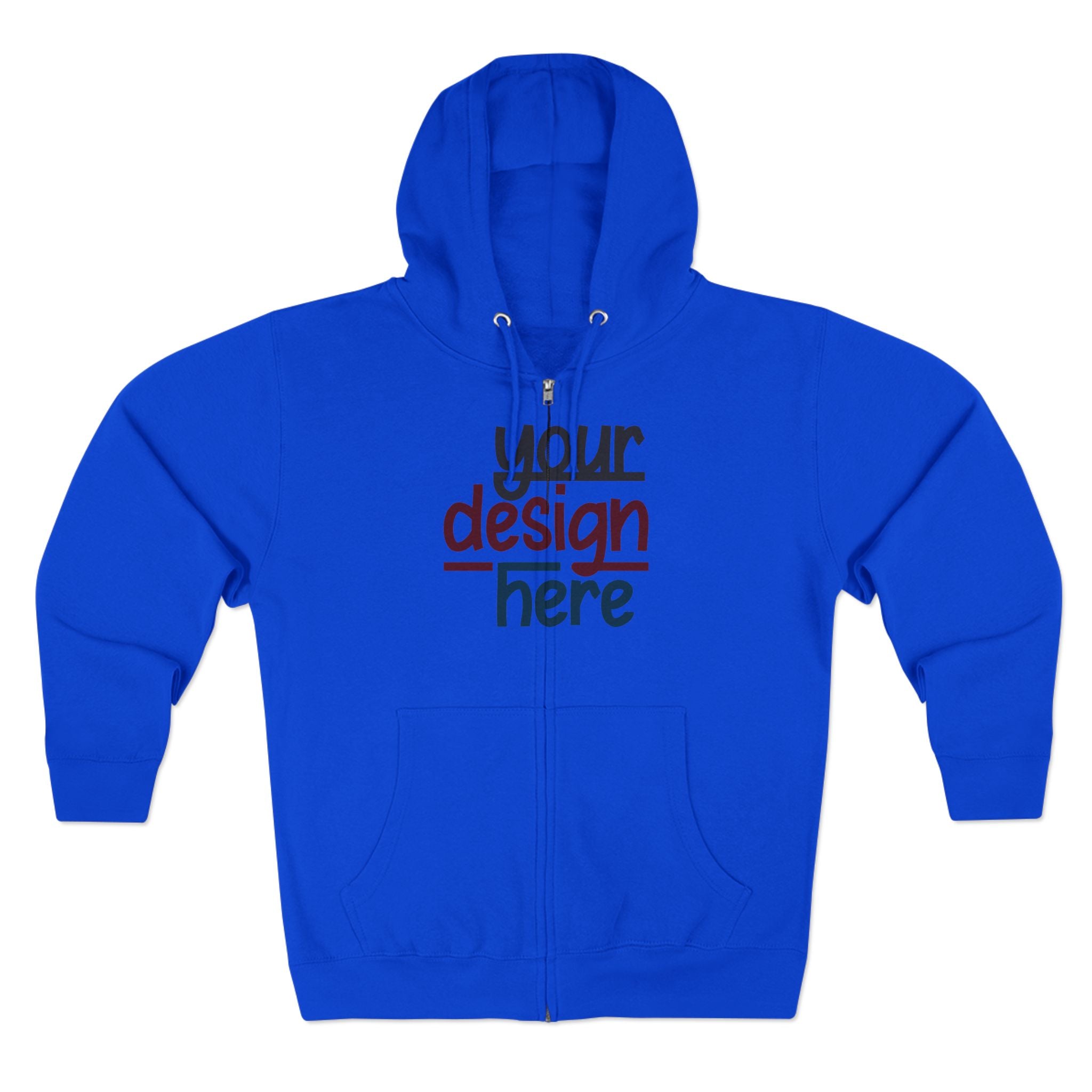 Customizable Lane Seven LS14003 Unisex Zip Hoodie